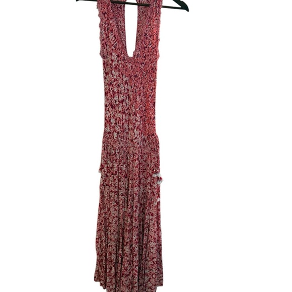 Poupette St. Barth Pink Sleeveless V-Neck jumpsuit Size XS - Picture 4 of 10